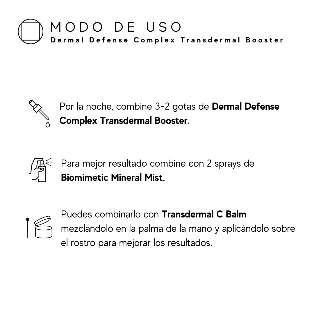 DERMAL DEFENSE COMPLEX TRANSDERMAL BOOSTER
